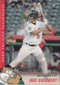 2009 Tri City ValleyCats Jacob Jake Goebbert