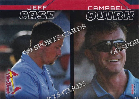 2023 Palm Beach Cardinals Jeff Case Campbell Quirk