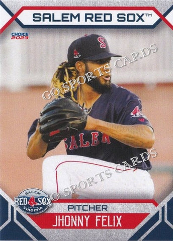 2023 Salem Red Sox Jhonny Felix