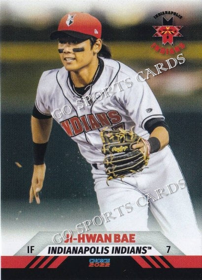 2022 Indianapolis Indians Ji Hwan Bae