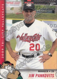2009 Tri City ValleyCats Jim Pankovits