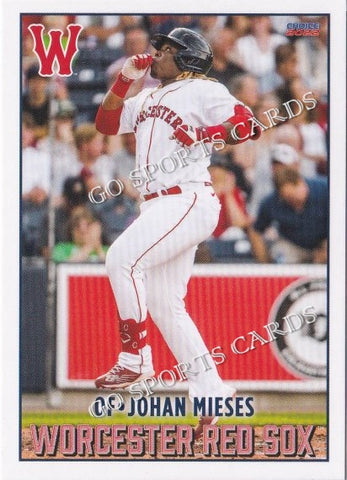 2022 Worcester Red Sox Johan Mieses