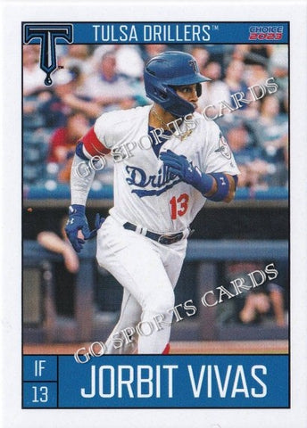 2023 Tulsa Drillers Jorbit Vivas