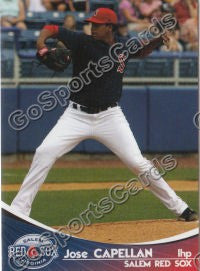 2009 Salem Red Sox Jose Capellan