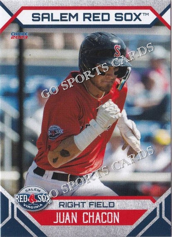 2023 Salem Red Sox Juan Chacon