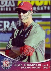2009 Spokane Indians Justin Thompson