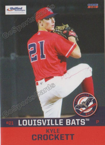 2018 Louisville Bats Kyle Crockett