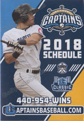 2018 Lake County Captains Pocket Schedule – Go Sports Cards