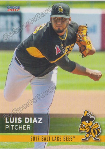 2017 Salt Lake Bees Luis Diaz