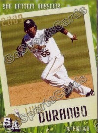 2009 San Antonio Missions Luis Durango