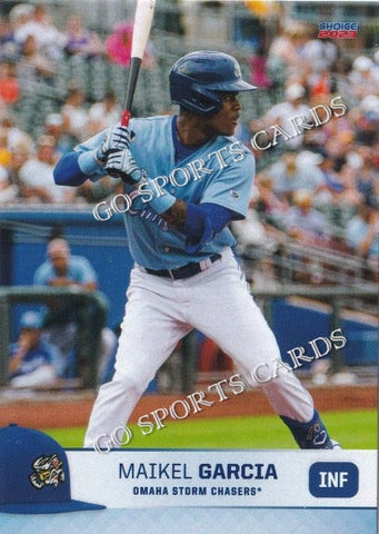 2023 Omaha Storm Chasers Maikel Garcia