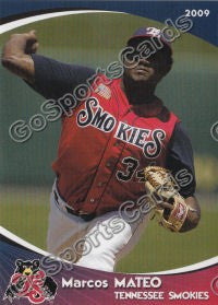 2009 Tennessee Smokies Marcos Mateo