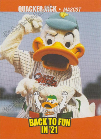 2021 Long Island Ducks Quackerjack