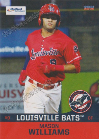 2018 Louisville Bats Mason Williams