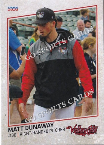 2023 Tri City ValleyCats Matt Dunaway