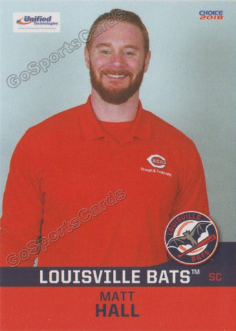 2018 Louisville Bats Matt Hall