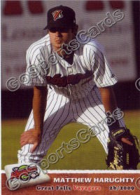 2009 Great Falls Voyagers Matthew Harughty