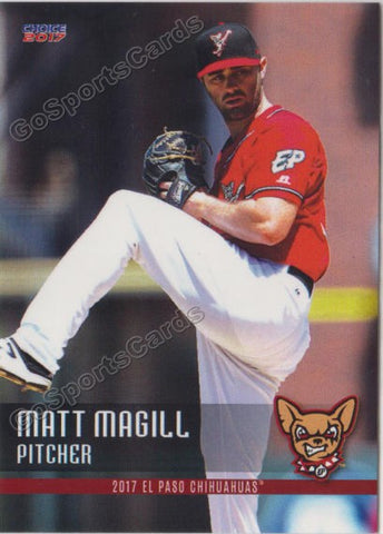 2017 El Paso Chihuahuas Matt Magill