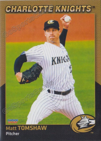 2021 Charlotte Knights Matt Tomshaw