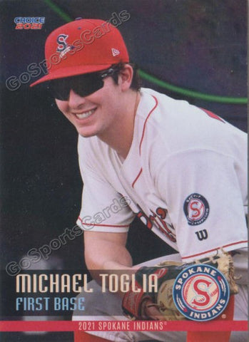 2021 Spokane Indians Michael Toglia