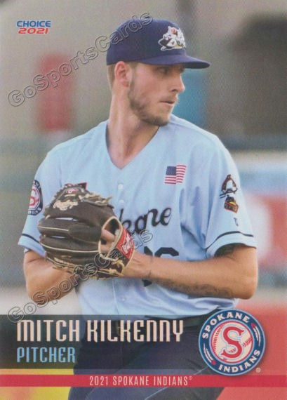 2021 Spokane Indians Mitch Kilkenny