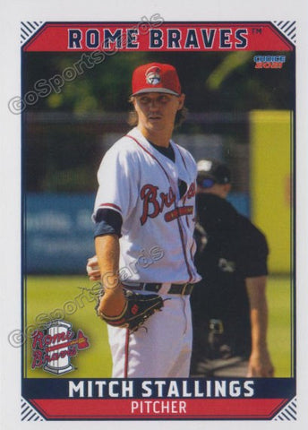 2021 Rome Braves Mitch Stallings