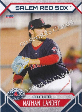 2023 Salem Red Sox Nathan Landry