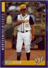 2009 Montgomery Biscuits Neil Allen