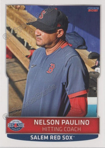 2021 Salem Red Sox Nelson Paulino