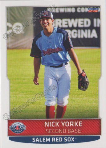 2021 Salem Red Sox Nick Yorke