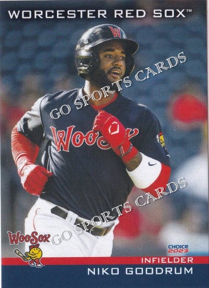 2023 Worcester Red Sox Niko Goodrum #11