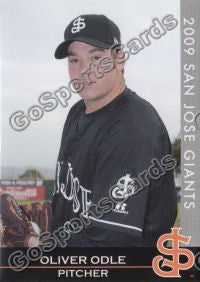2009 San Jose Giants Oliver Odle