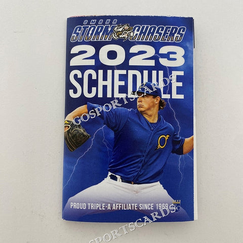 2023 Omaha Storm Chasers Pocket Schedule