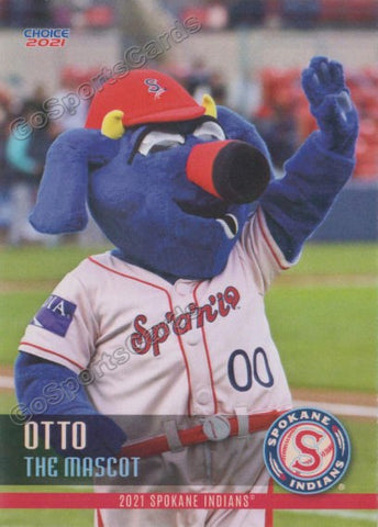 2021 Spokane Indians Otto Mascot