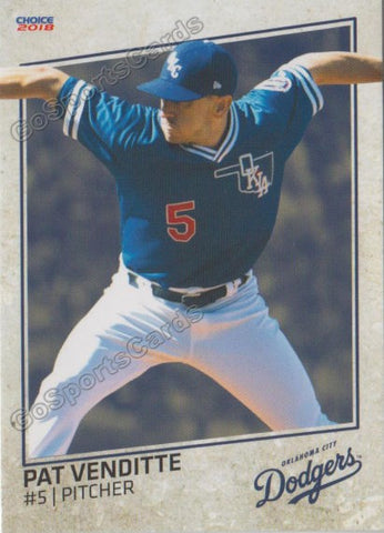 2018 Oklahoma City Dodgers Pat Venditte