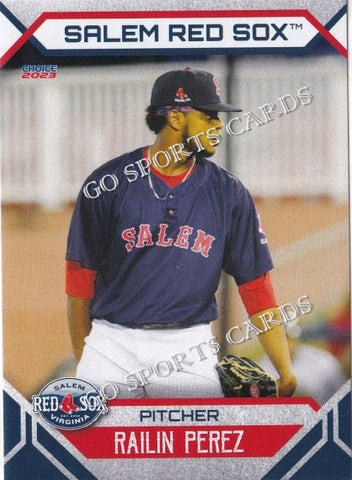 2023 Salem Red Sox Railin Perez