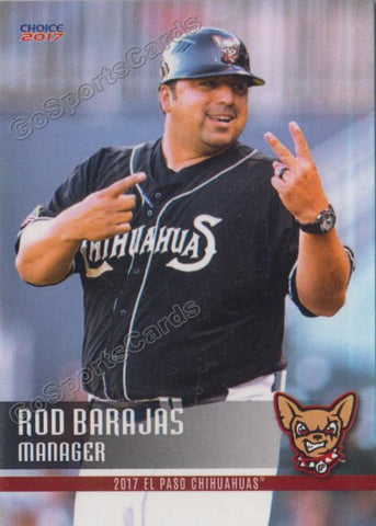 2017 El Paso Chihuahuas Rod Barajas