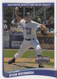 2009 Southern Maryland Blue Crabs Ryan Bicondoa