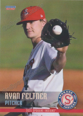 2021 Spokane Indians Ryan Feltner