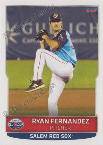 2021 Salem Red Sox Ryan Fernandez
