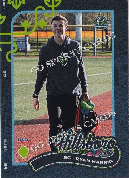 2023 Hillsboro Hops Ryan Harrel