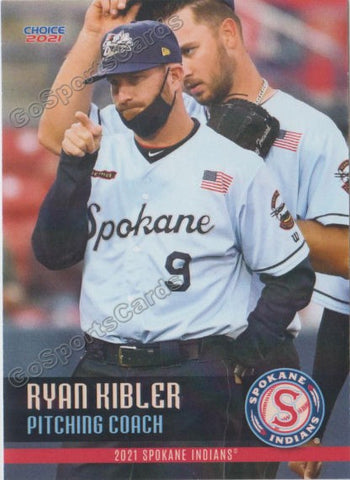 2021 Spokane Indians Ryan Kibler