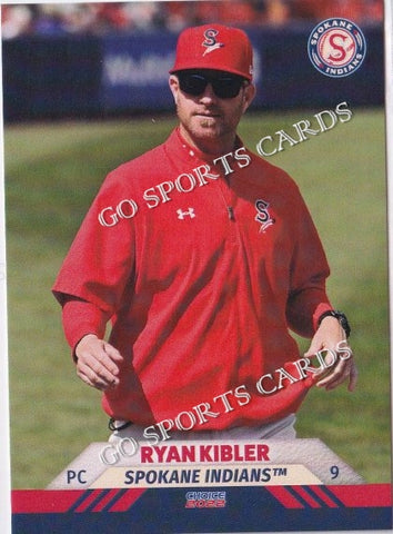 2022 Spokane Indians Ryan Kibler