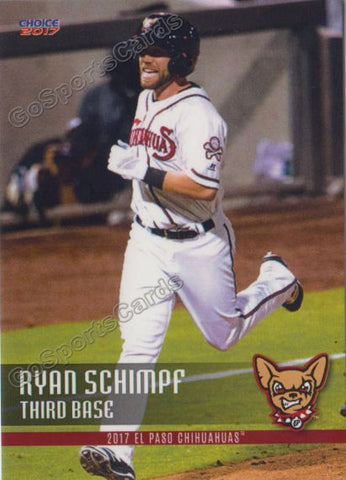2017 El Paso Chihuahuas Ryan Schimpf