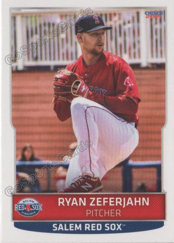 2021 Salem Red Sox Ryan Zeferjahn