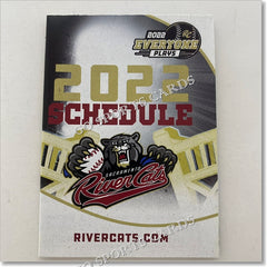 2022 Sacramento River Cats Pocket Schedule – Go Sports Cards