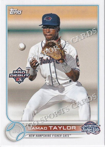 2022 Topps Pro Debut Samad Taylor PD-126