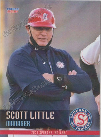 2021 Spokane Indians Scott Little
