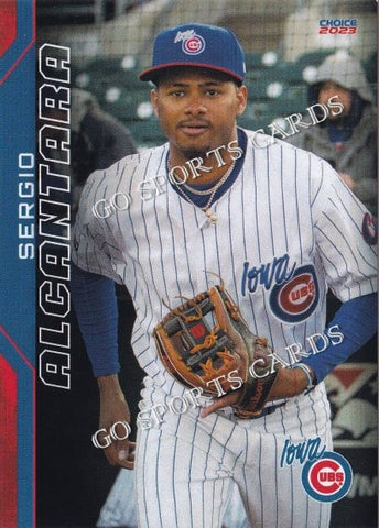 2023 Iowa Cubs Sergio Alcantara