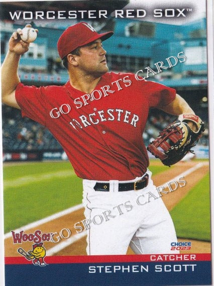 2023 Worcester Red Sox Stephen Scott #26
